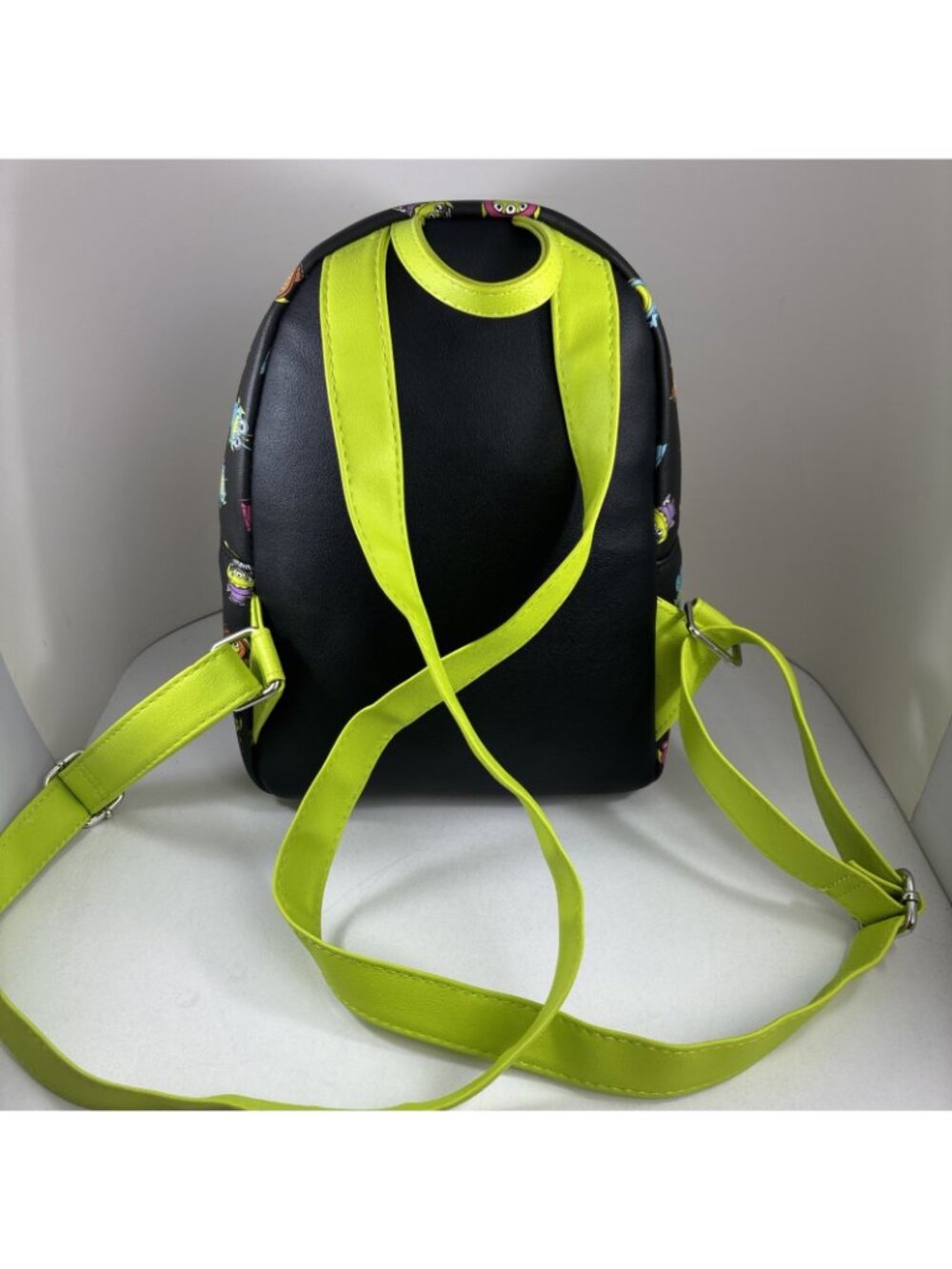 Disney Pixar Toy Story Alien Remix Mini Backpack Loungefly New With Wallet - Picture 7 of 7